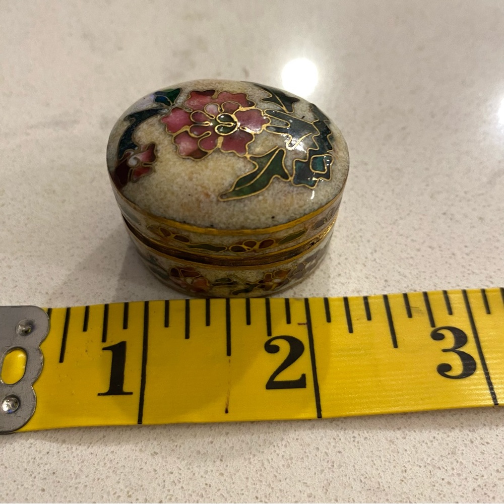 Cloisonne Box - Picture 1 of 7